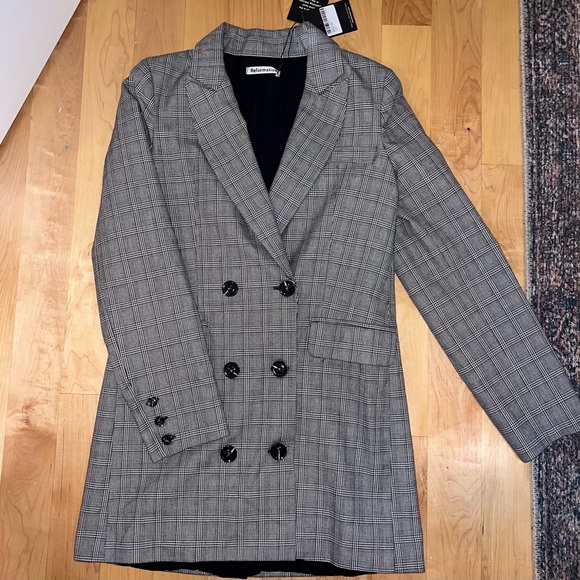NWT Reformation Mackie Blazer Dress - Picture 2 of 7